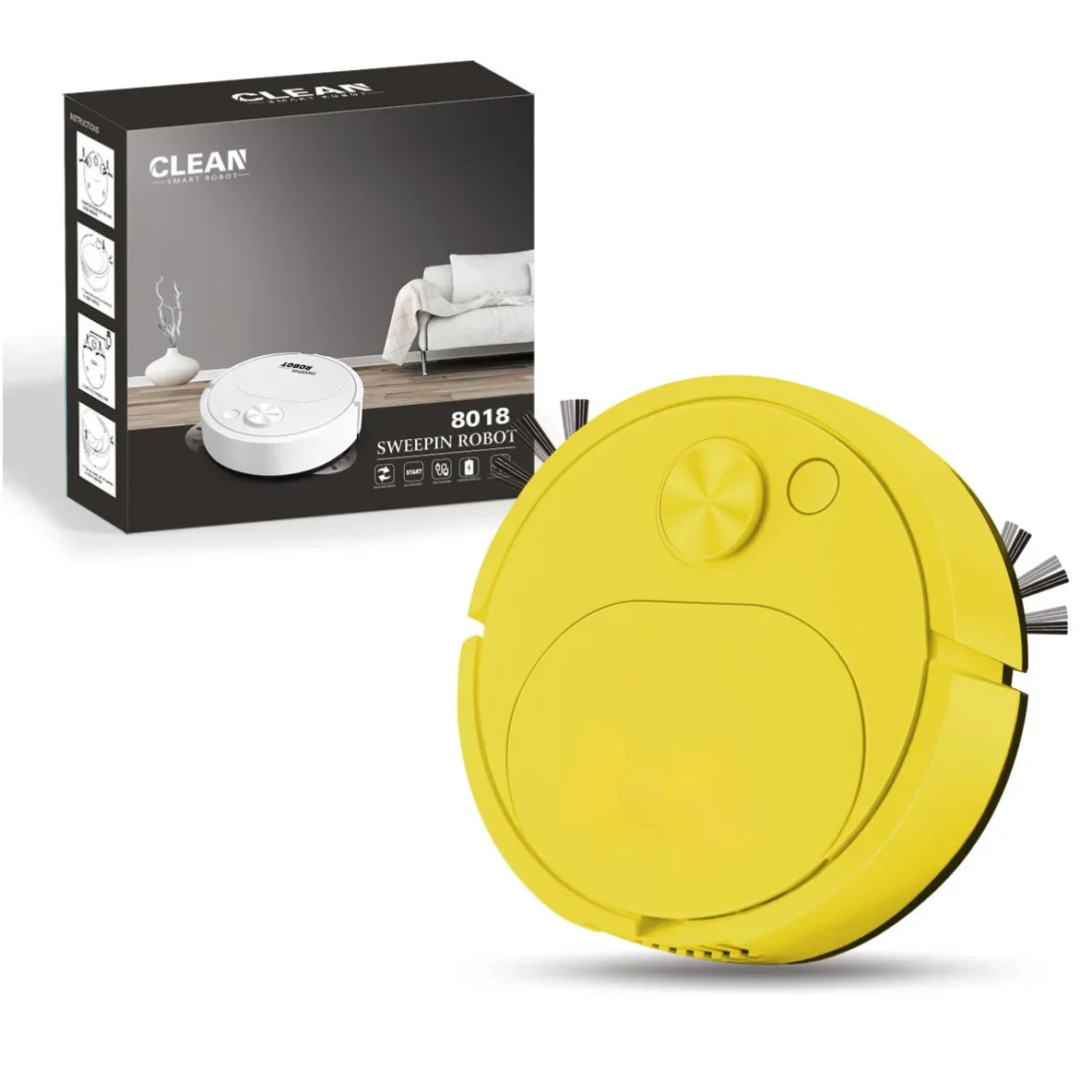 3-in-1 Smart USB Robot Vacuum Cleaner
