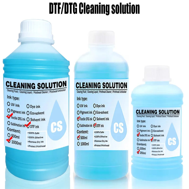 DTF Ink Cleaning Solution Strong Cleaning