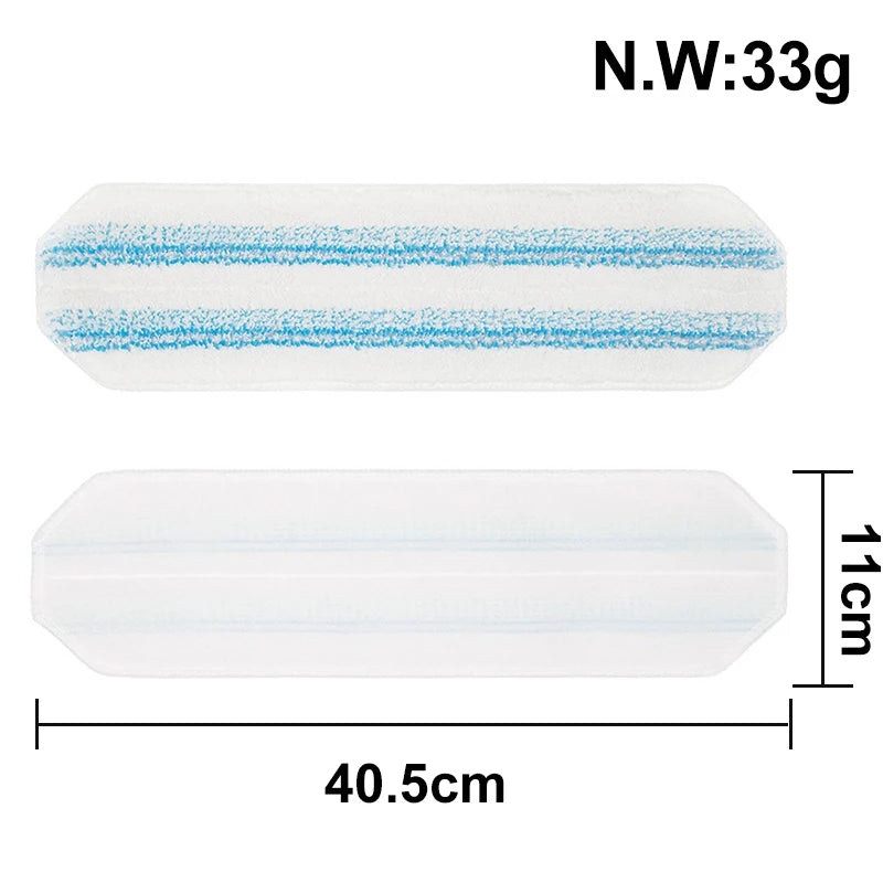 Flat  Mop Pad Rags Washable Reusable Microfiber