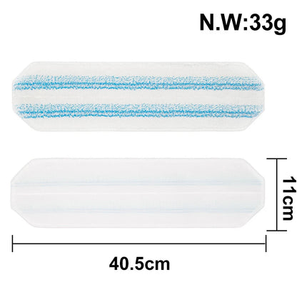 Flat  Mop Pad Rags Washable Reusable Microfiber