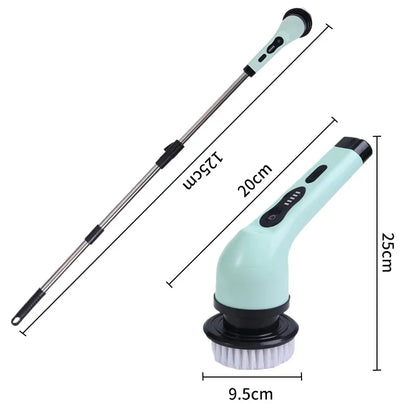 Electric Spin Scrubber 9-in-1 Cordless Rechargeable